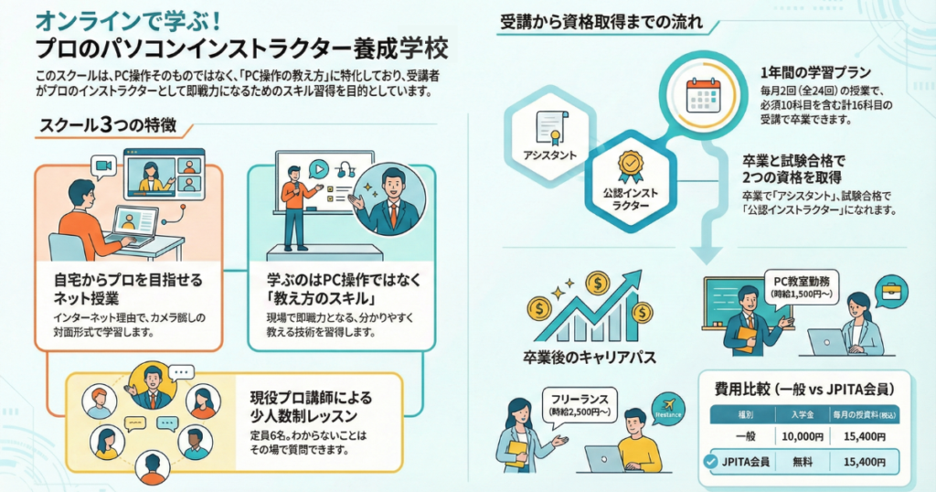 パソコンインストラクター養成学校