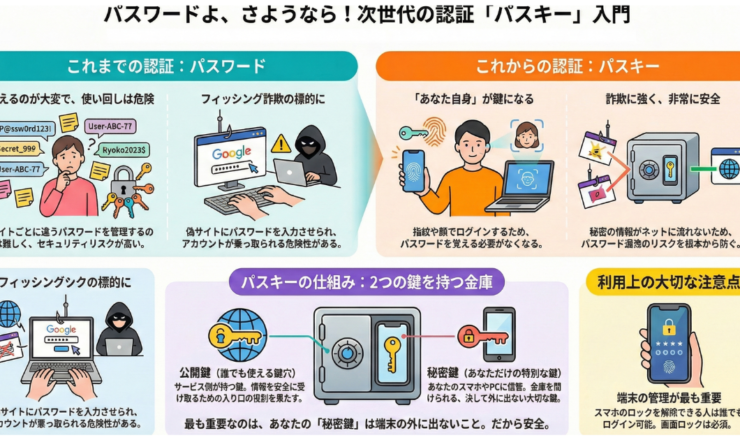 パスキーの仕組み