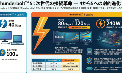 Thunderbolt5とは