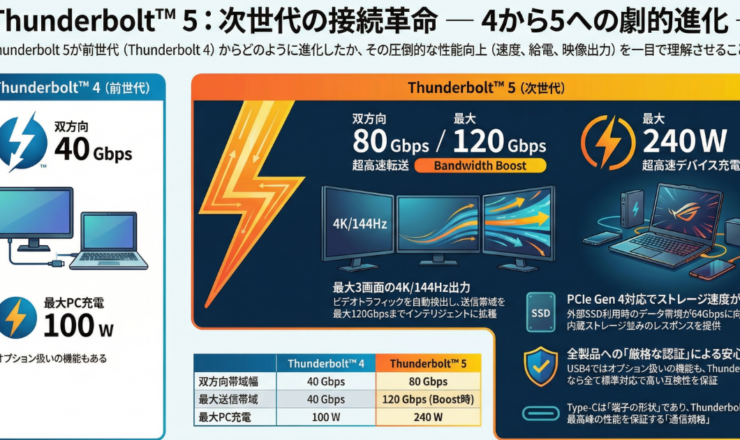 Thunderbolt5とは