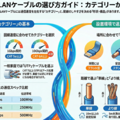 LANケーブル選び方