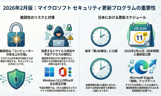 MS月例修正パッチ 2月11日に公開