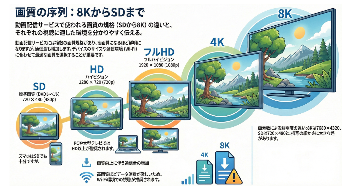 SD・HD・フルHDとは何ですか