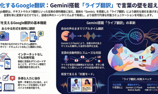 Gemini搭載「ライブ翻訳」提供開始