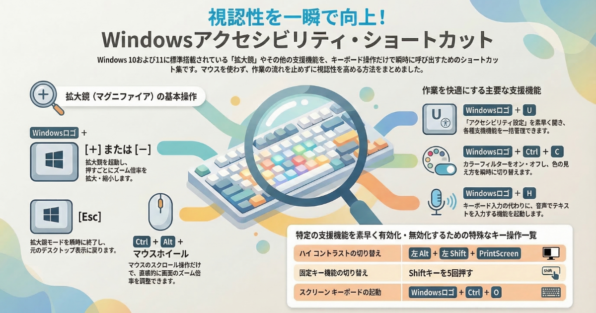 拡大鏡の使い方