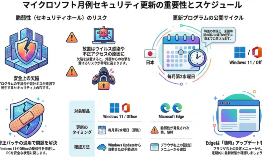 MS月例修正パッチ 3月11日に公開