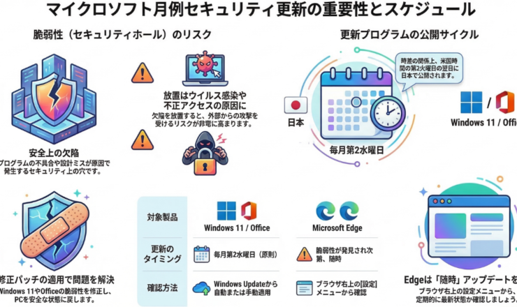 MS月例修正パッチ 3月11日に公開