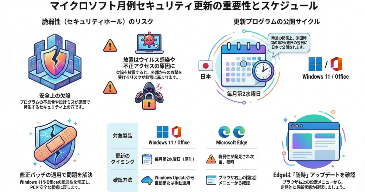 MS月例修正パッチ 3月11日に公開