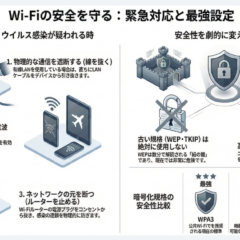 無線LANのセキュリティについて