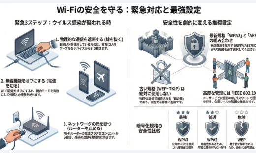 無線LANのセキュリティについて