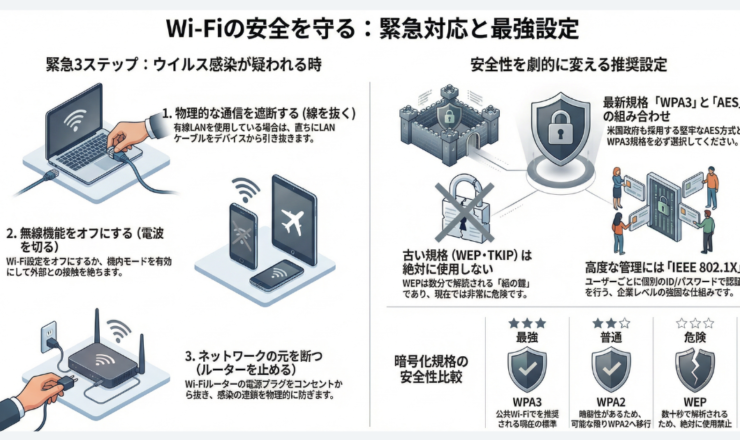 無線LANのセキュリティについて