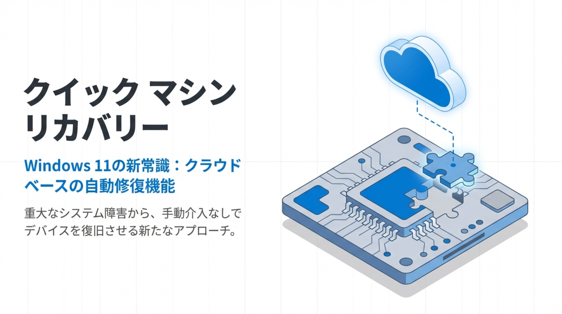 クイック マシン リカバリーとは